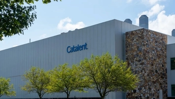 Exterior of a Catalent pharmaceutical manufacturing facility